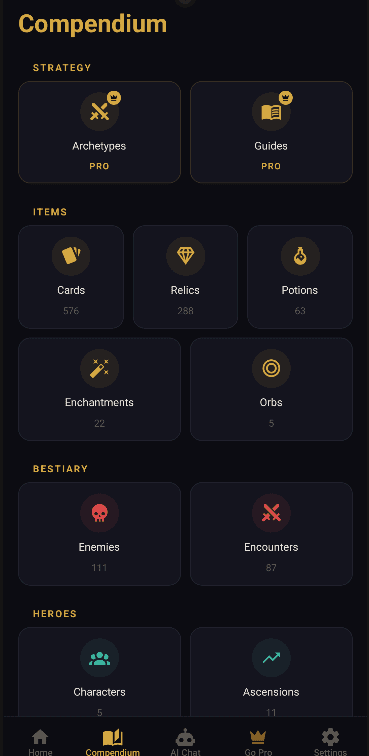 288 Relics, 63 Potions & More